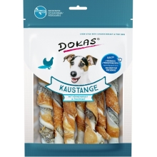 Dokas tyčinky z hovädzej a rybej kože obalené kuracím filetom 70 g