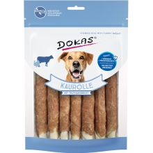 Dokas tyčinky z hovädzej kože obalené morčacím mäsom 190 g