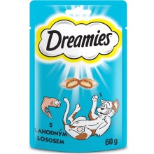 Dreamies pochúťka pre mačky s lososom 60 g