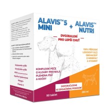 Dvojbalenie Alavis 5 Mini 90 tbl + Alavis Nutri 200 ml