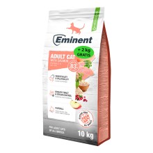 Eminent Cat Adult Salmon High Premium 10+2 kg ZADARMO