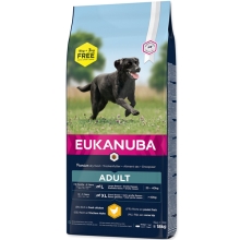 Eukanuba Adult Large Breed 15+3 kg ZADARMO