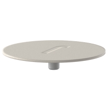 Fantail Cap vrchný kryt na stĺpik sivohnedý 8,9 cm