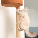 Fantail Scratch škrabadlo na drevený stĺpik 30 cm