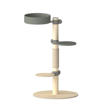 Fantail škrabadlo s odpočívadlom No. 3 zelené 122 cm