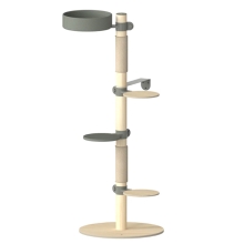 Fantail škrabadlo s odpočívadlom No. 4 zelené 182 cm