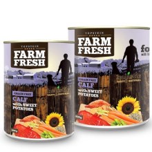 Farm Fresh konzerva Calf & Sweet Potato 400 g Farm Fresh konzerva Calf & Sweet Potato 400 g