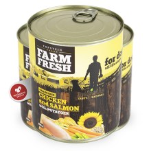Farm Fresh konzerva Chicken & Salmon with Potatoes 800 g Farm Fresh konzerva Chicken & Salmon with Potatoes 800 g