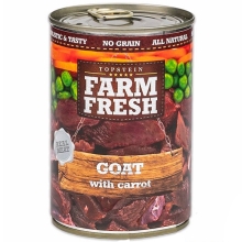 Farm Fresh konzerva Goat & Carrot 400 g
