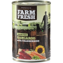 Farm Fresh konzerva Kangaroo & Cranberries 400 g