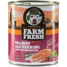Farm Fresh konzerva Salmon & Herring with Cranberries 750 g