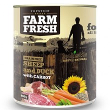 Farm Fresh konzerva Sheep & Duck with Carrot 800 g