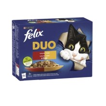 Felix Fantastic Duo Multipack mäsové receptúry 12x 85 g