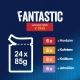 Felix Fantastic Multipack mäsové receptúry v želé 24x 85 g