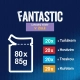 Felix Fantastic Multipack mäsové receptúry v želé 80x 85 g