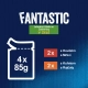Felix Fantastic Multipack mäsový výber so zeleninou 4x 85 g