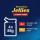 Felix Sensations Jellies Multipack hovädzie a kura v želé 4x 85 g