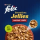 Felix Sensations Jellies Multipack mäsové receptúry v želé 12x 85 g