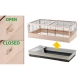 Ferplast Arena 120 drevená klietka pre hlodavce 125 cm