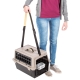 Ferplast Atlas 20 Trendy Plus prepravka čierna 58 cm