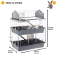 Ferplast Barn 100 Double klietka 121 cm