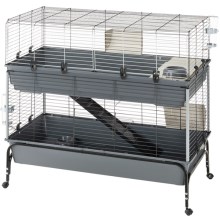 Ferplast Rabbit Double 120 klietka pre králika so stojanom 118 cm