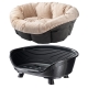 Ferplast Siesta-Sofa Feet Kit náhradné nožičky čierne