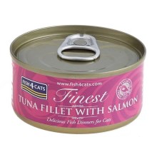 Fish4Cats Finest konzerva s tuniakom a lososom 70 g