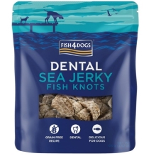 Fish4Dogs dentálne maškrty uzlíky s morskou rybou 100 g