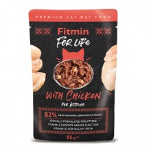 Fitmin Cat For Life kapsička Kitten Chicken 85 g