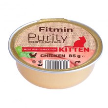 Fitmin Cat Purity vanička Kitten Chicken 85 g