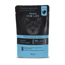Fitmin Dog For Life kapsička Puppy Turkey in Gravy 85 g Fitmin Dog For Life kapsička Puppy Turkey in Gravy 85 g