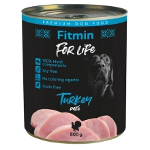 Fitmin Dog For Life konzerva Turkey 800 g