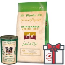 Fitmin Dog Medium/Maxi Maintenance Lamb & Rice 12 kg