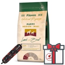 Fitmin Dog Medium/Maxi Puppy Lamb With Beef 12 kg