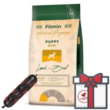 Fitmin Dog Mini Puppy Lamb With Beef 12 kg