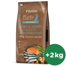 Fitmin Dog Purity GF Adult & Junior Fish Menu 12 kg