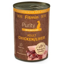 Fitmin Dog Purity konzerva Chicken with Liver 400 g