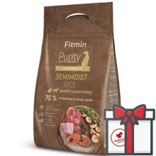 Fitmin Dog Purity Rice Semimoist Rabbit & Lamb 4 kg Fitmin Dog Purity Rice Semimoist Rabbit & Lamb 4 kg