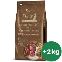 Fitmin Dog Purity Rice Senior & Light Venison & Lamb 12 kg