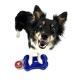 FitPaws balančná kosť Mini modrá (2 ks)