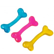 Flamingo hračka kosť MIX farieb 20 cm