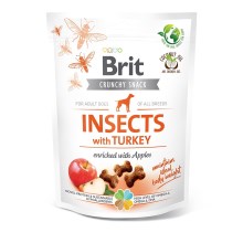 Funkčné maškrty Brit Care Dog Insects with Turkey & Apples 200 g