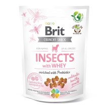 Funkčné maškrty Brit Care Dog Puppy Insects with Whey & Probiotics 200 g