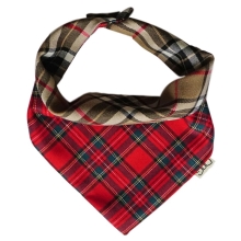 Funky Dog šatka škótska károvaná XL