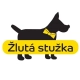 Funky Dog žltý psí motýlik S