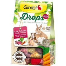 Gimbi Drops Grain Free pre hlodavce Mix 50 g