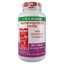 Giom akútne pohybové ťažkosti 180 tbl