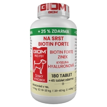 Giom Biotín Forte na srsť 180 tbl