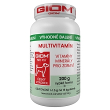 Giom multivitamín pre psy a mačky (prášok) 200 g